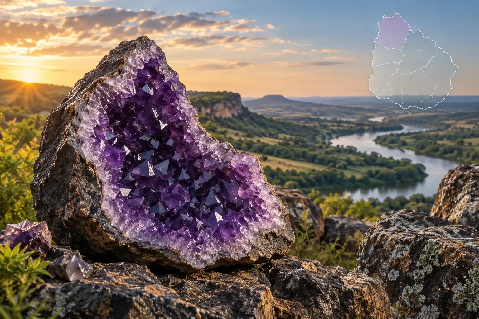 Uruguay Amethyst: Origin, Characteristics and Why Artigas Amethyst Is Unique