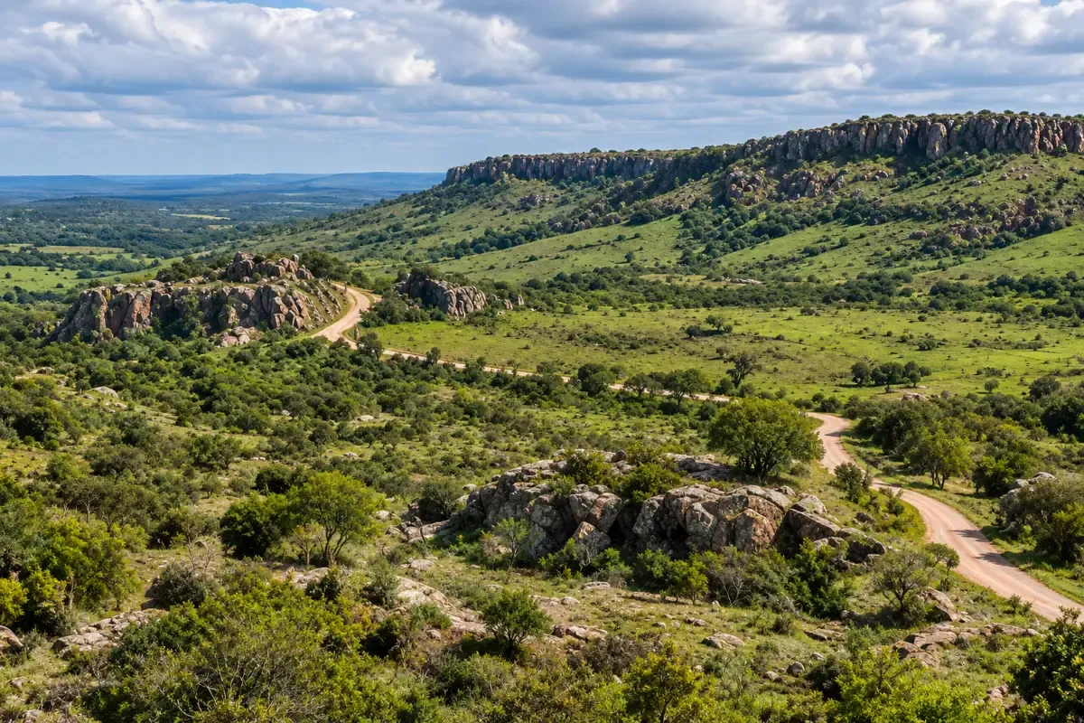 Artigas mining region landscape